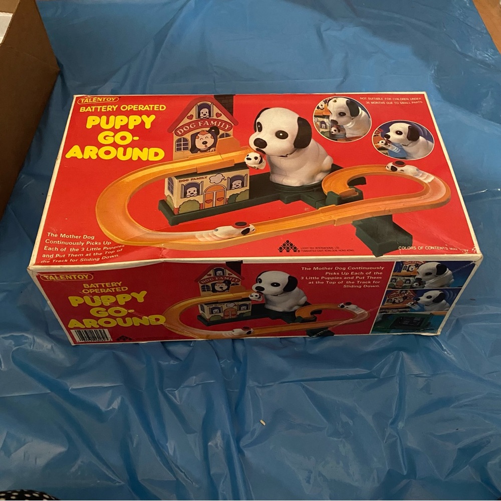 Vintage PUPPY GO ROUND